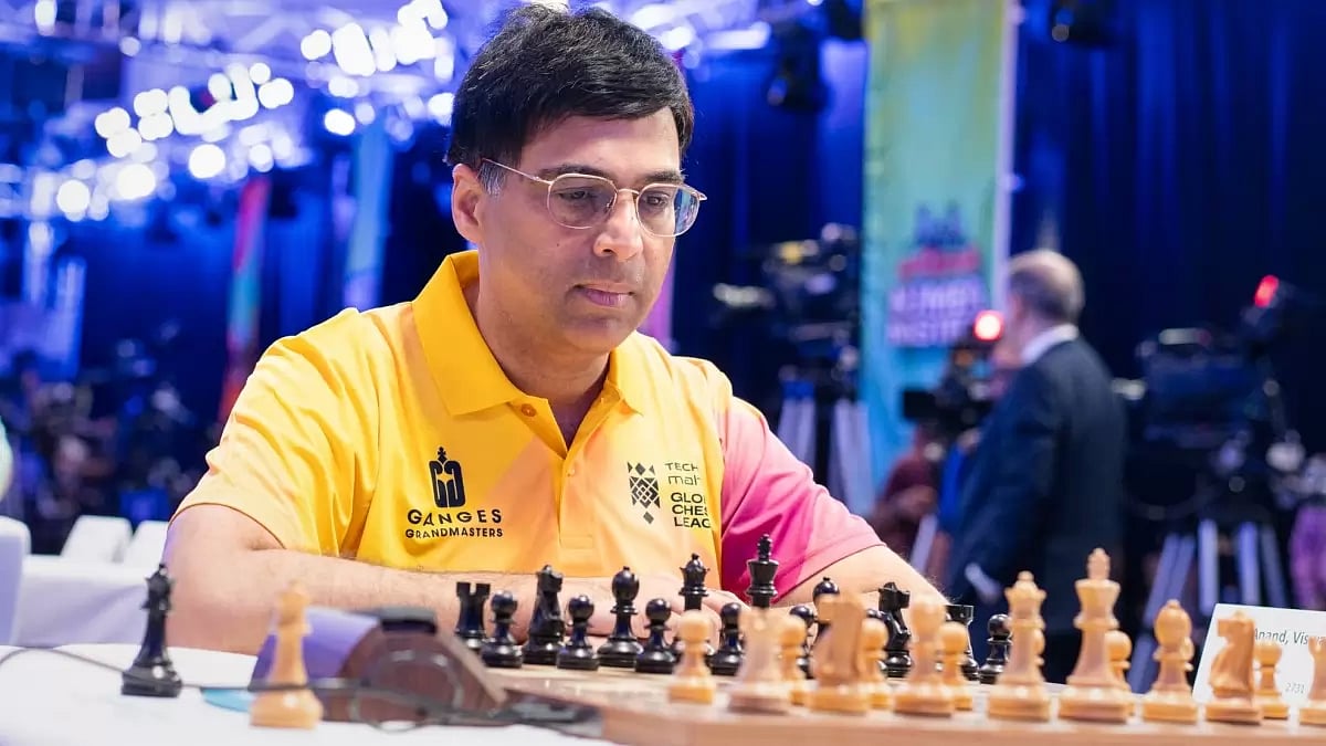 Anand won his match against French exponent Maxime Vachier-Lagrave.