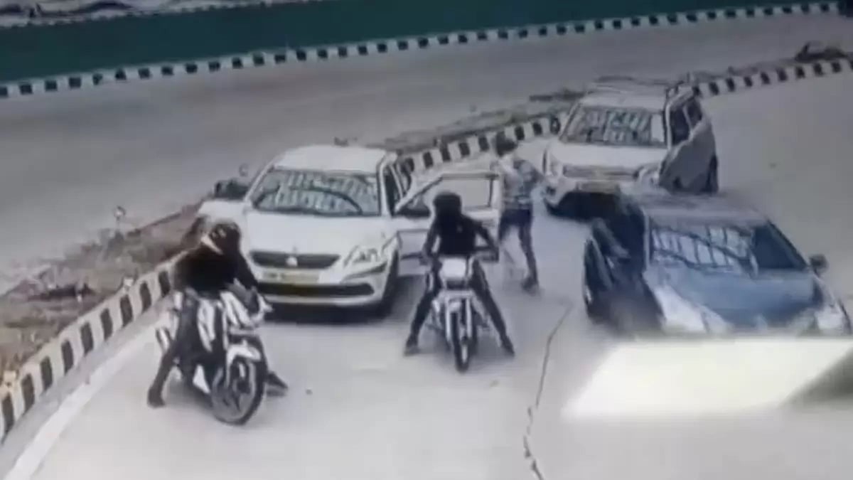 A screen grab from the video