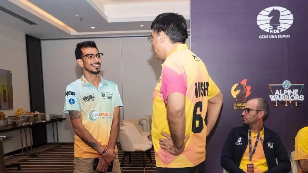 Chahal is the ambassador of the SG Alpine Warriors team.