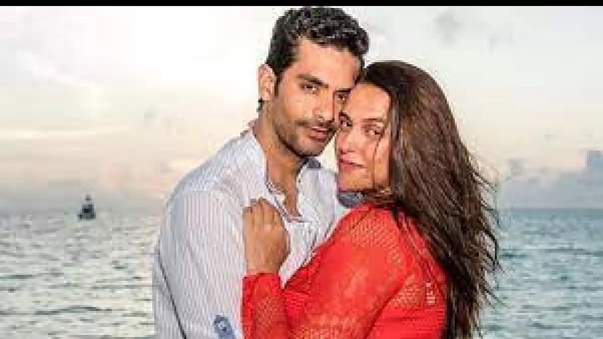 Angad Bedi & Neha Dhupia 
