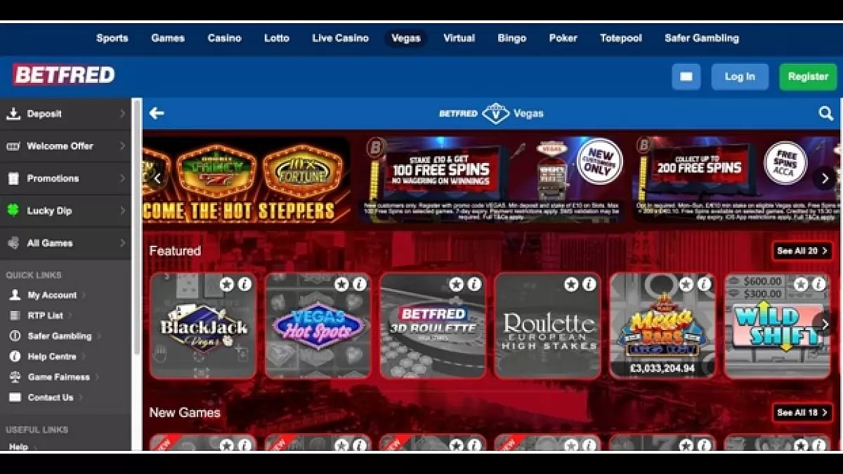 Betfred Sister Sites