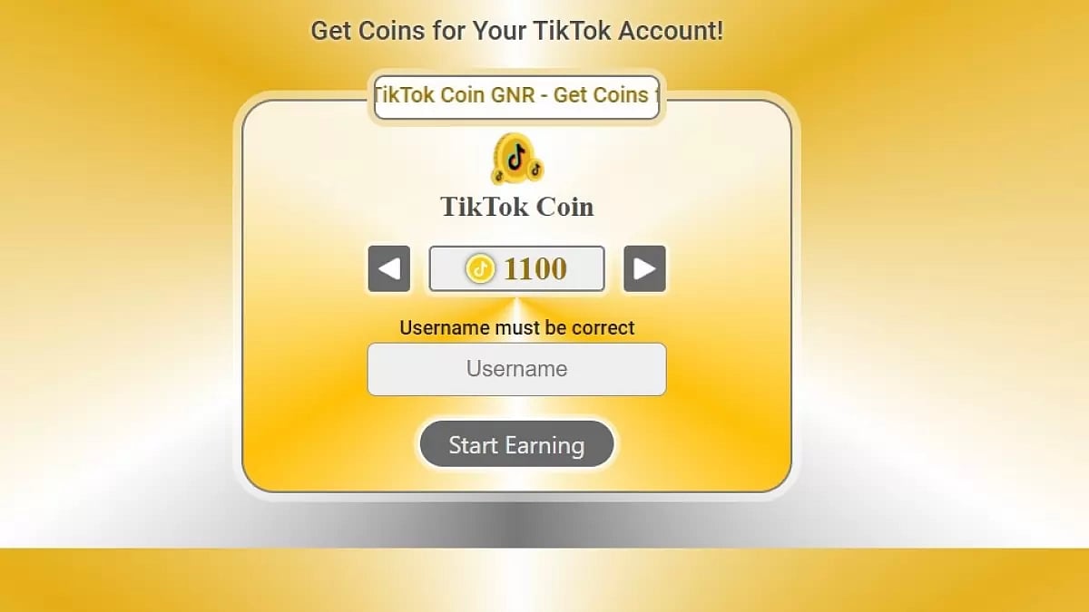 TikTok Coins