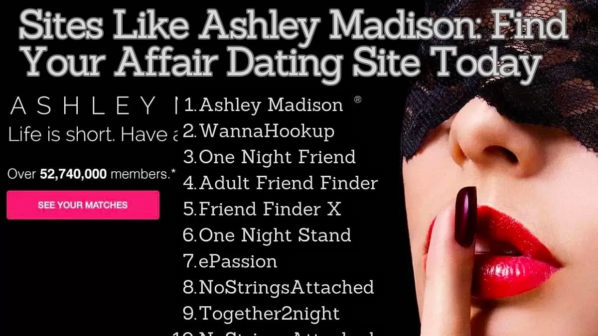 Sites Like Ashley Madison