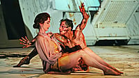 Beginning with Gregor Samsa: A scene from The Metamorphosis directed by Arthur Pita, London