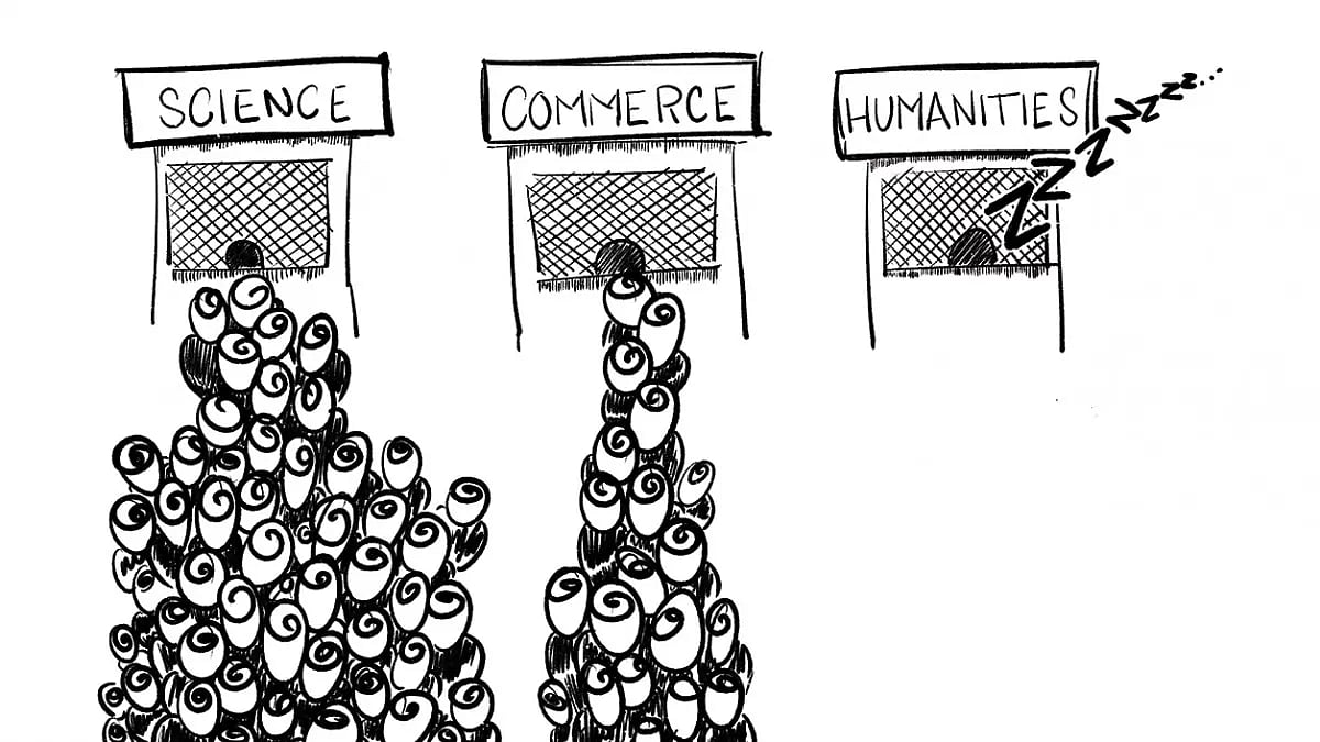 Science seems to be the most popular stream among students in southern states of the country