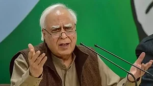 Former law minister Kapil Sibal