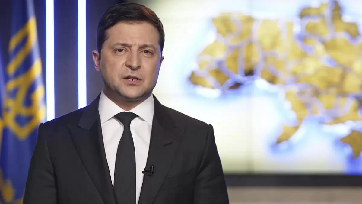 Ukraine President Volodymyr Zelenskyy