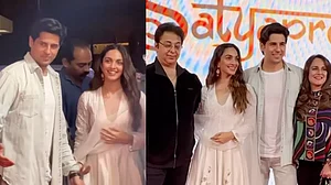 Kiara Advani and Sidharth Malhotra with family