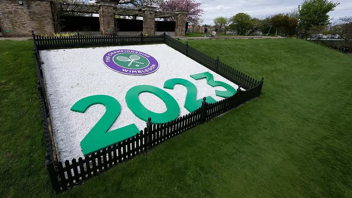 The third Grand Slam of the year, Wimbledon, begins on Monday.