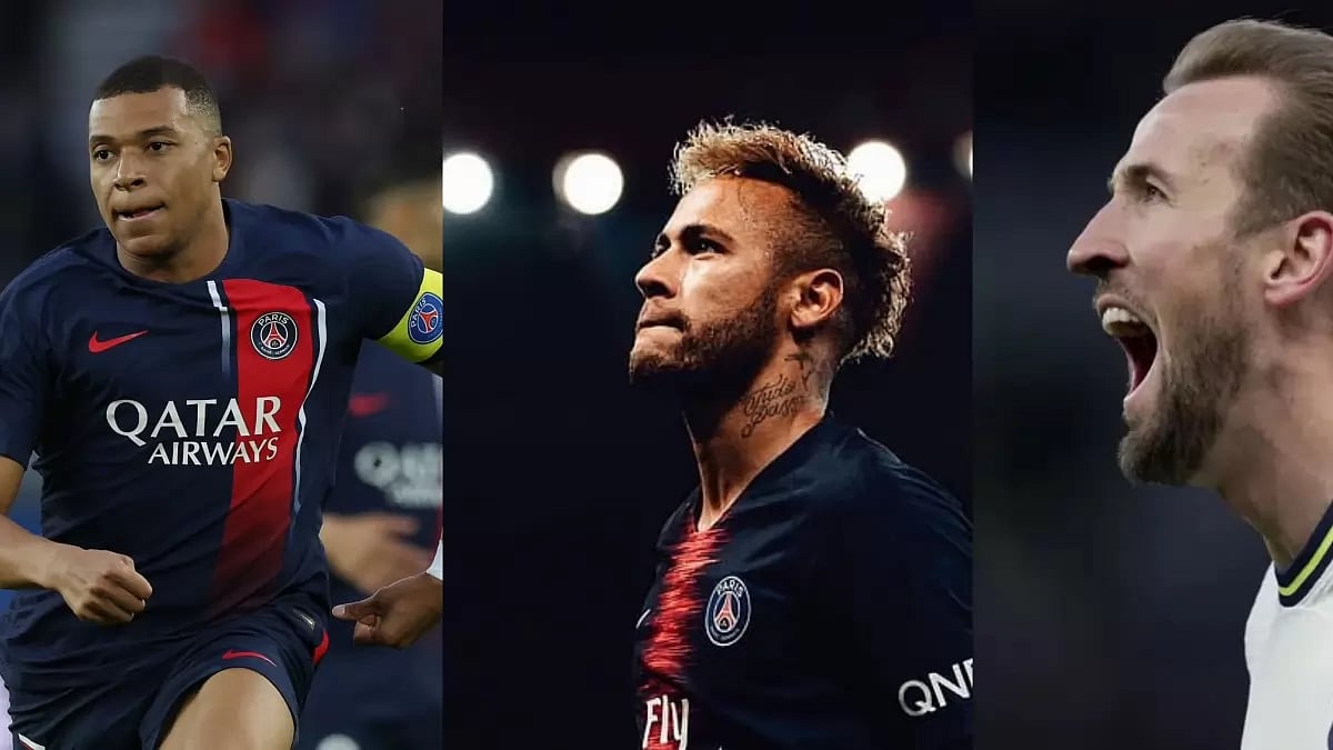 The likes of Mbappe, Neymar (c) and Kane could move for a huge sum in this window.