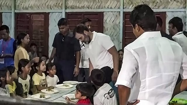 Rahul Travels To Manipur’s Moirang To Visit Relief Camps