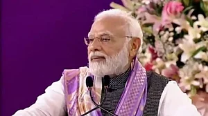 PM Narendra Modi at the Delhi Universitys centenary celebrations on Friday