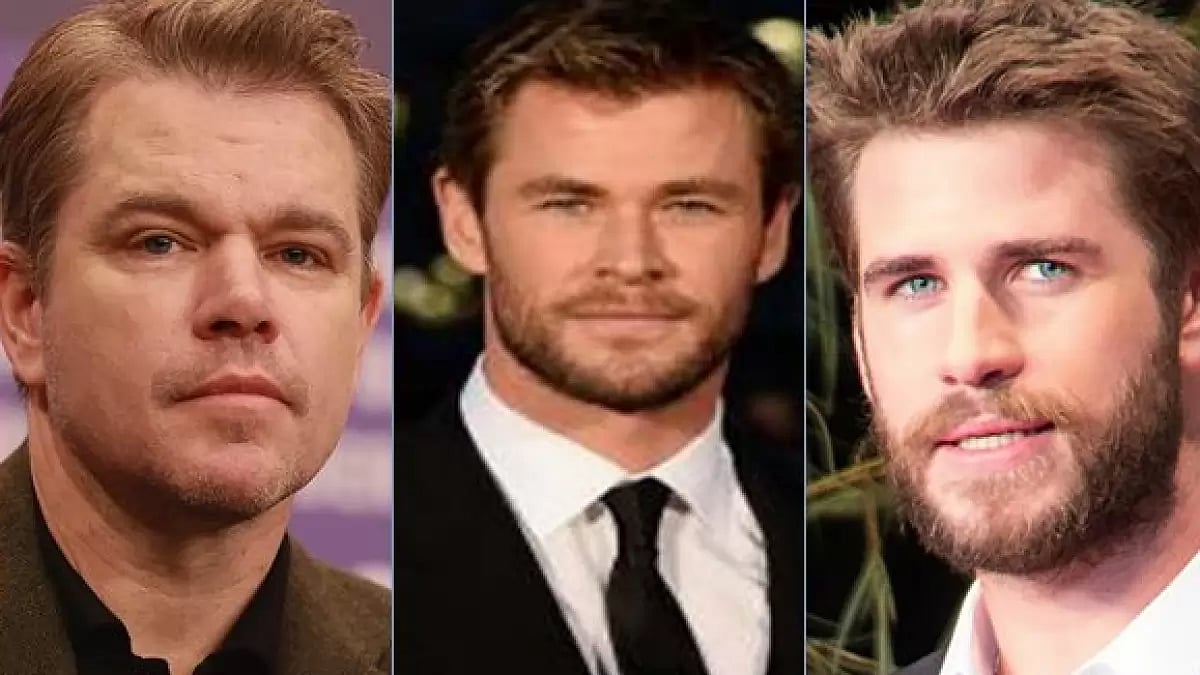 Matt Damon, Chris Hemsworth, Liam Hemsworth