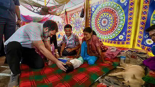 In Pictures: Congress Leader Rahul Gandhi Visits Violence-Hit Manipur