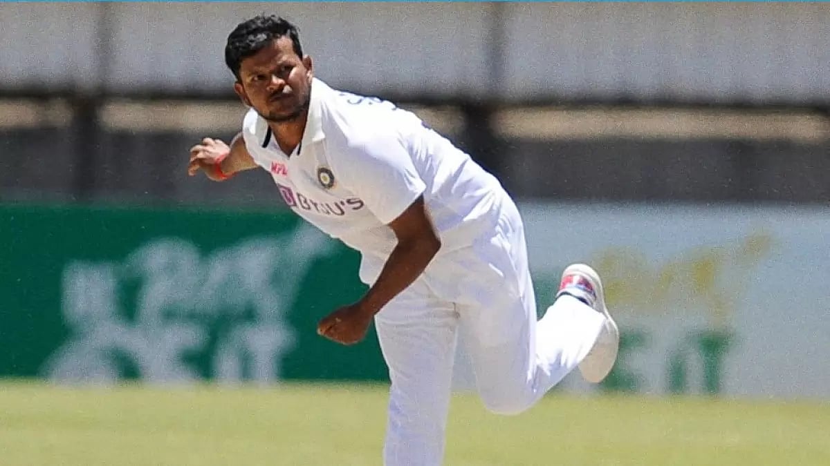 Saurabh Kumar registered match-winning figures of 8-64.