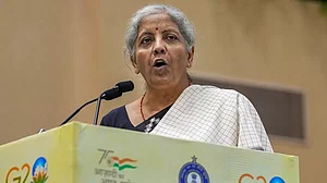 Sitharaman at GST day function