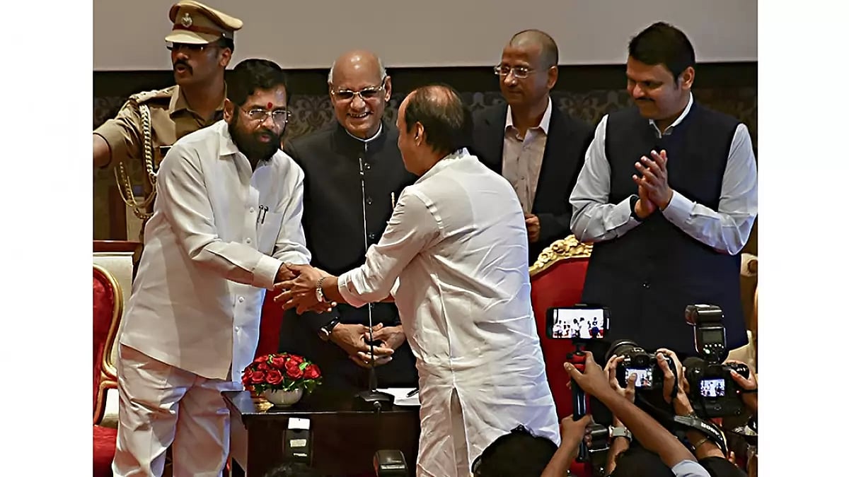 Ajit Pawar sworn-in as Maha Deputy CM