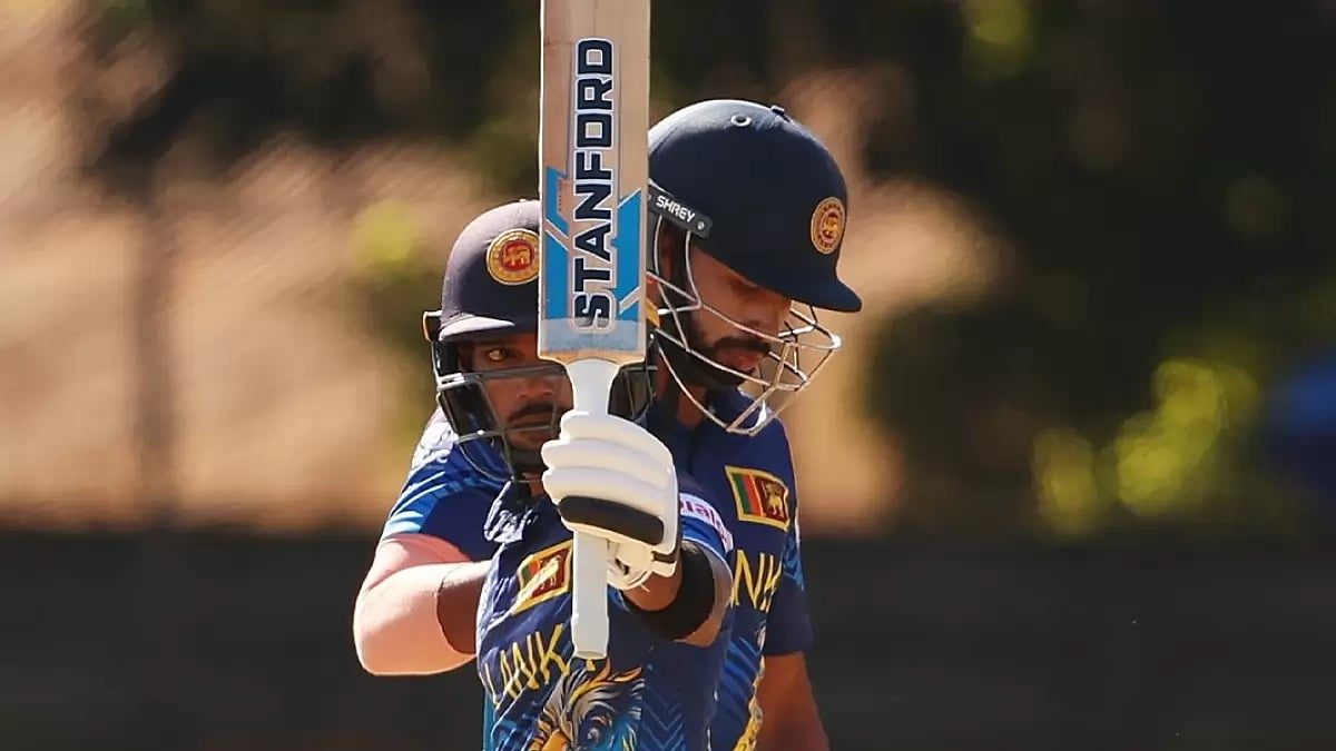 Nissanka scored an unbeaten 101 off 102 balls with the help of 14 boundaries.