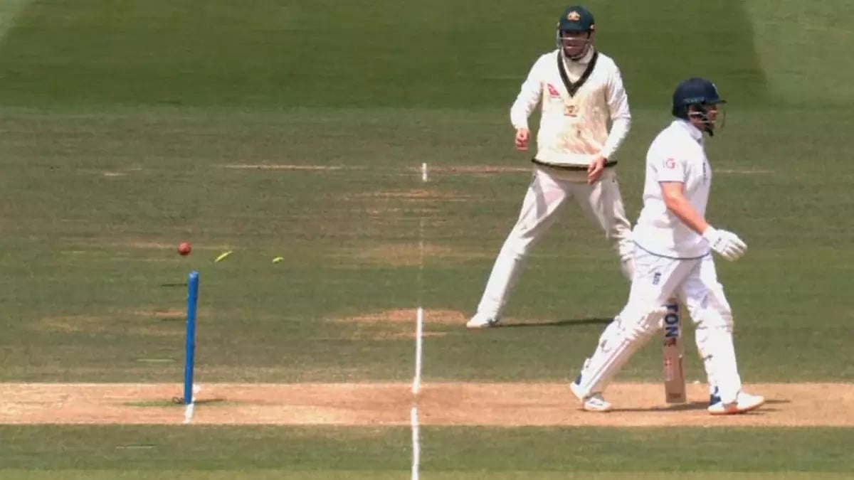Bairstow immediately left his crease assuming that the ball was 'dead'.