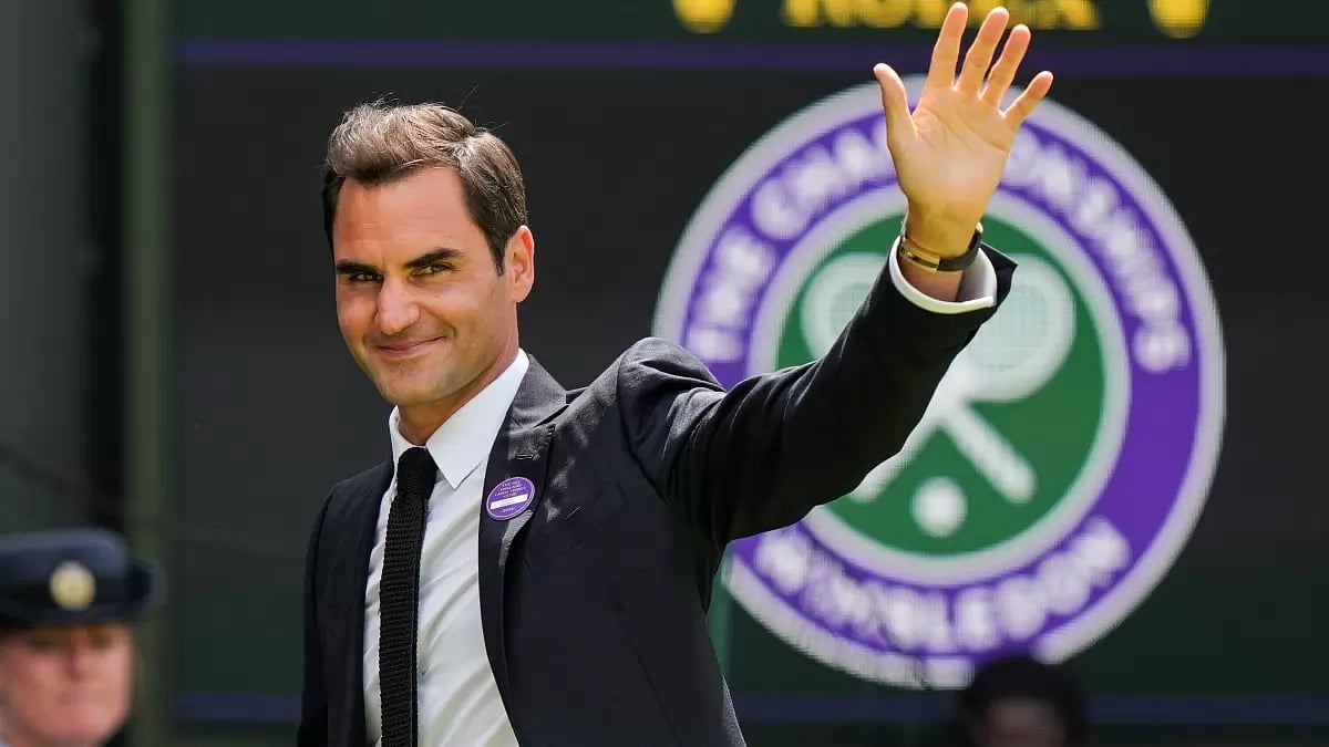 Federer, a winner of 20 Grand Slams, had announced his retirement last year.