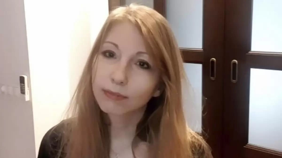 Ukrainian writer Victoria Amelina