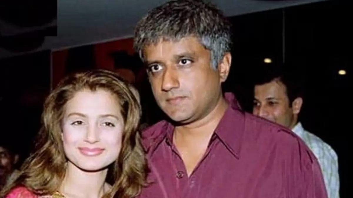 Ameesha Patel and Vikram Bhatt