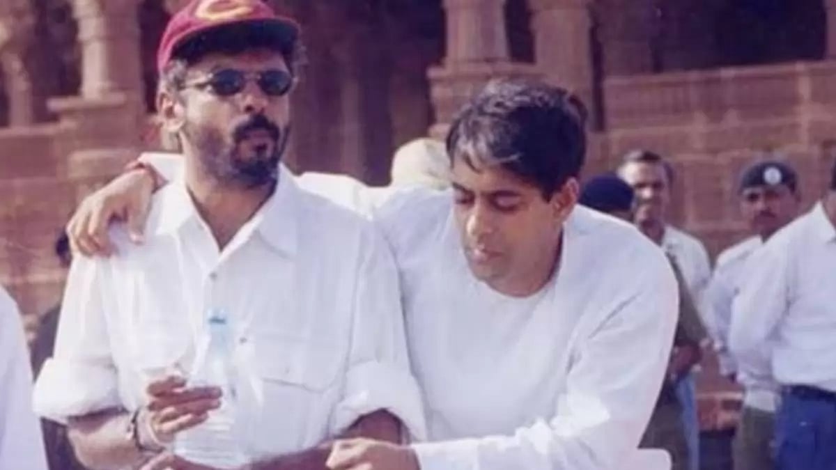 Salman Khan and Sanjay Leela Bhansali