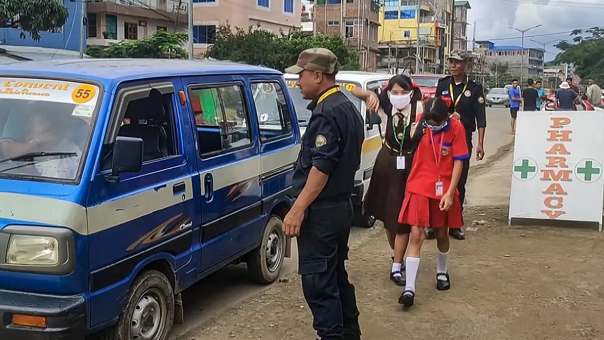 Schools reopened in Manipur