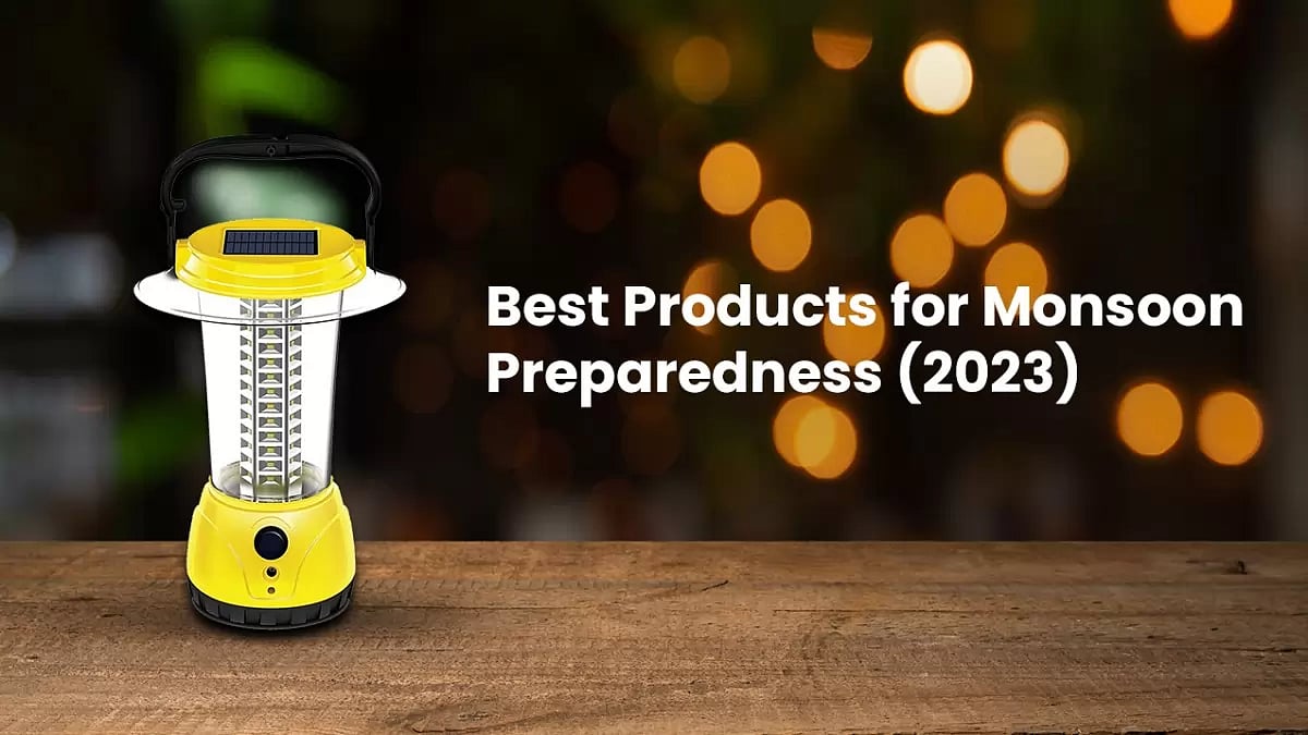 Best Products For Monsoon Preparedness