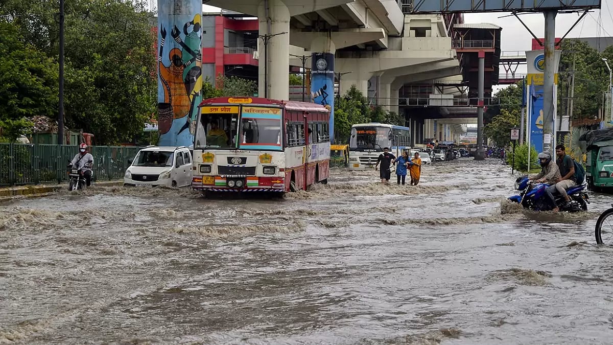 Rains in Ghaziabad