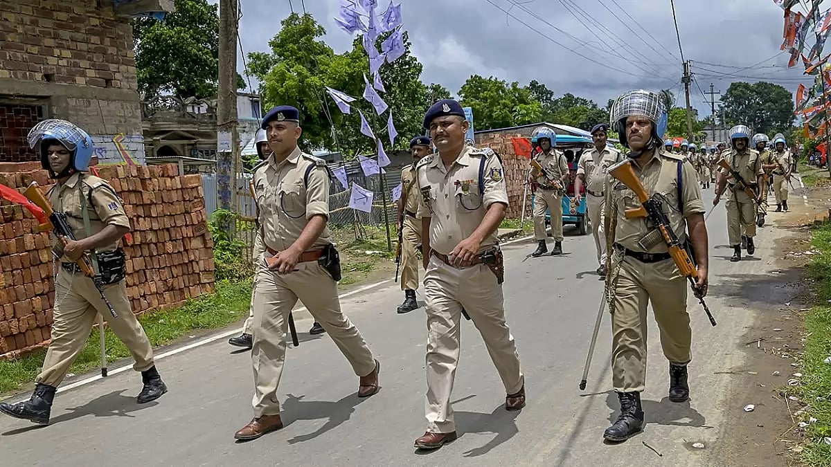 Security ahead of WB panchayat polls