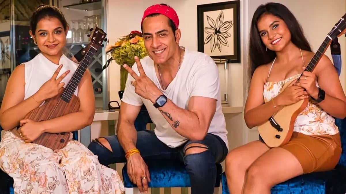 Sudhanshu Pandey With Antara Nandy And Ankita Nandy