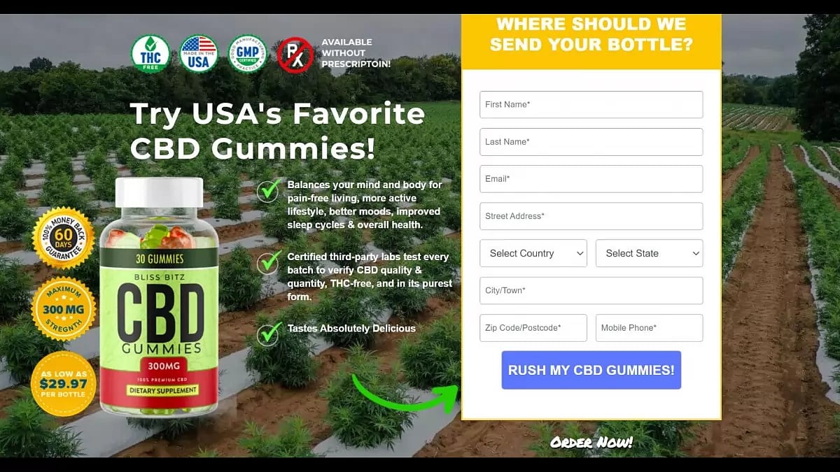 Bliss Blitz CBD Gummies