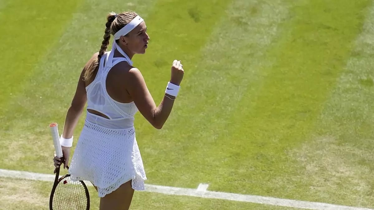 Kvitova won Wimbledon in 2011 and 2014.