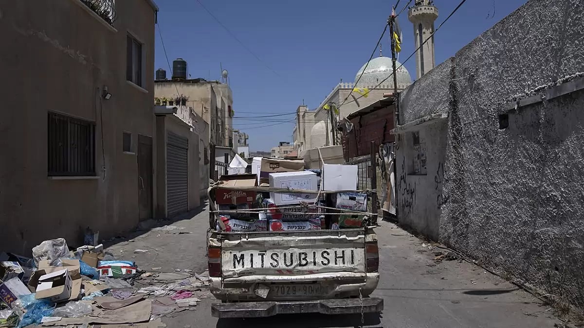 West Bank refugee camp of Jenin