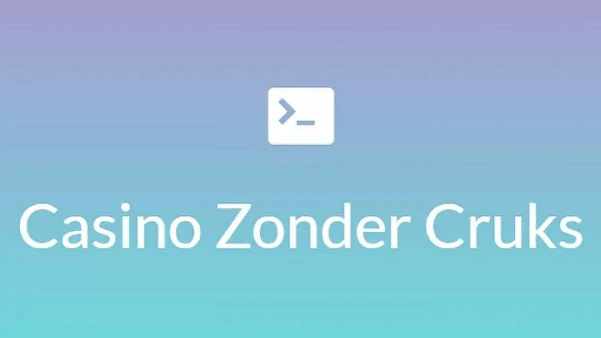  Casino zonder Cruks