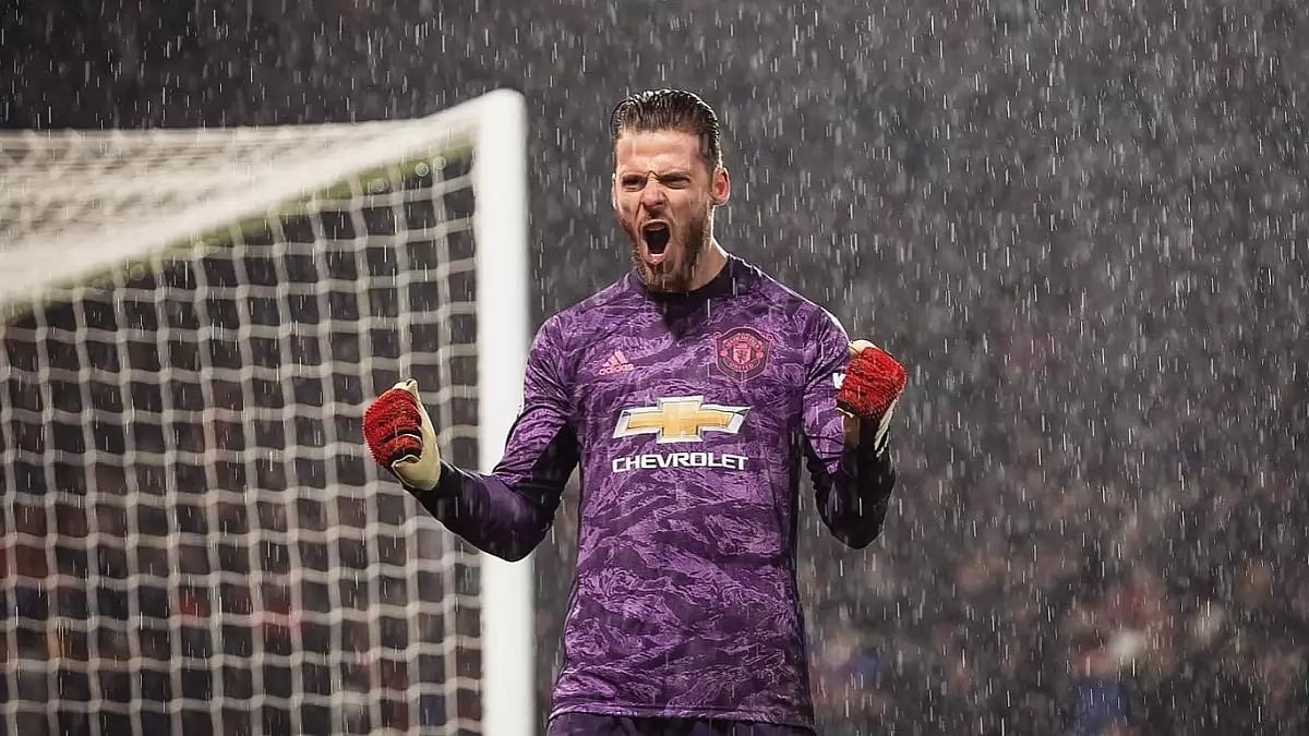 De Gea joined Manchester United in 2011.