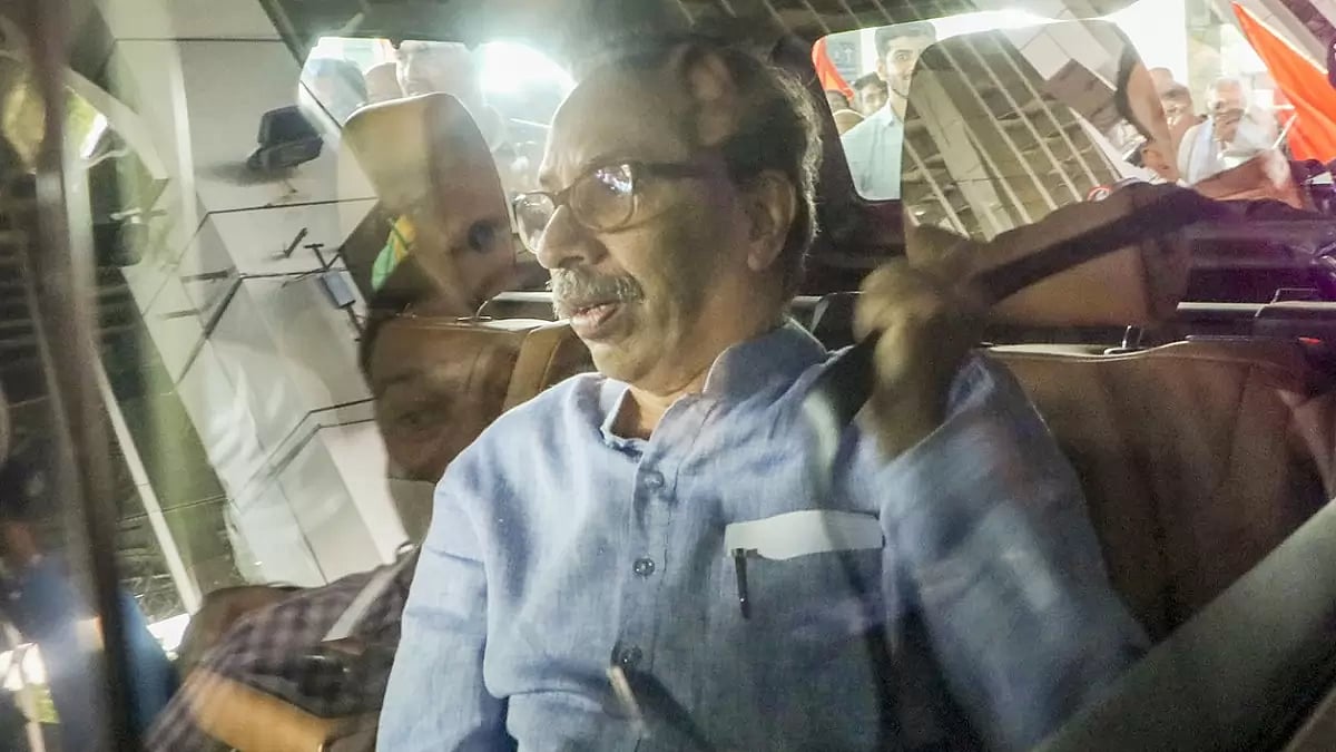 Uddhav Thackeray arrives in Nagpur