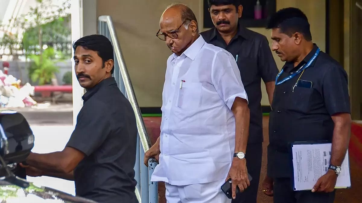 Sharad Pawar in Mumbai