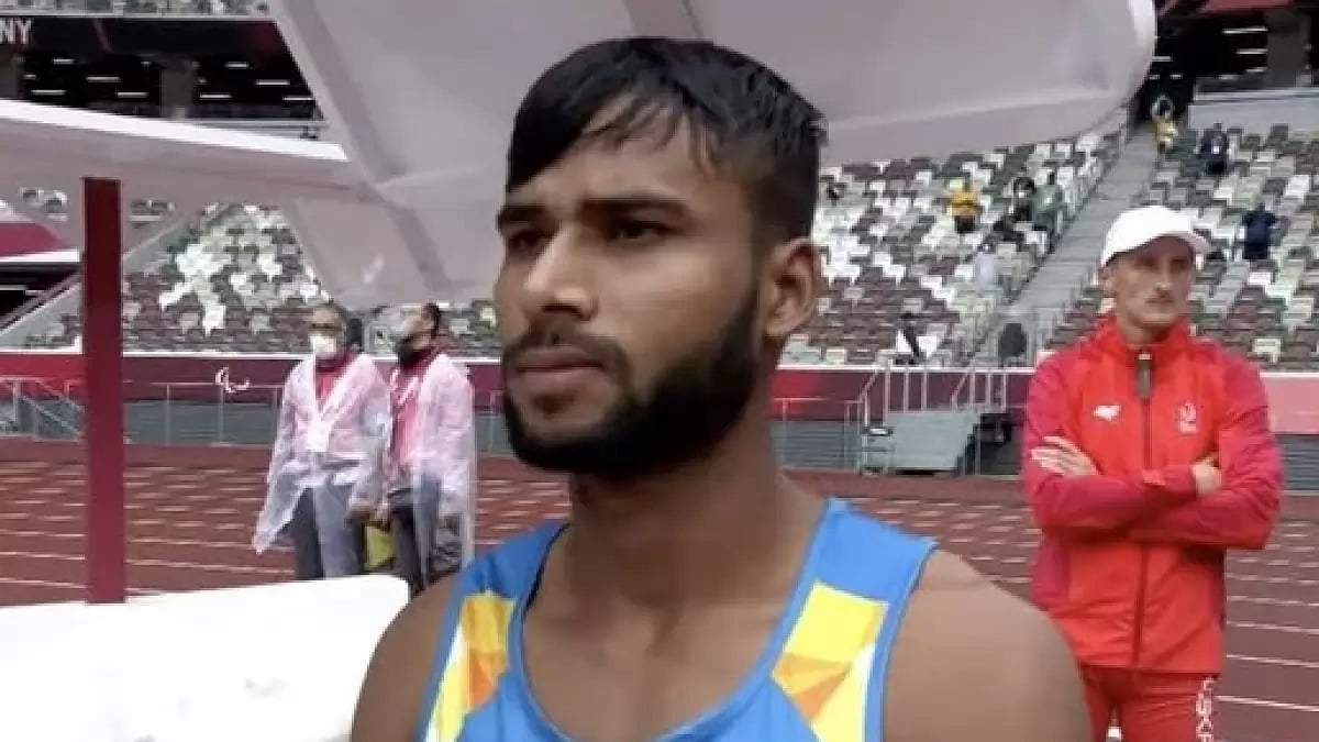 Kumar had previously won a silver at the Tokyo Paralympics.