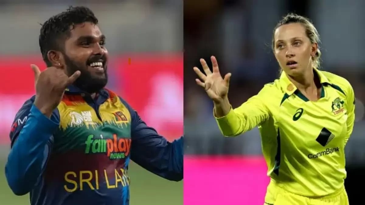 Wanindu Hasaranga and Ashleigh Gardner