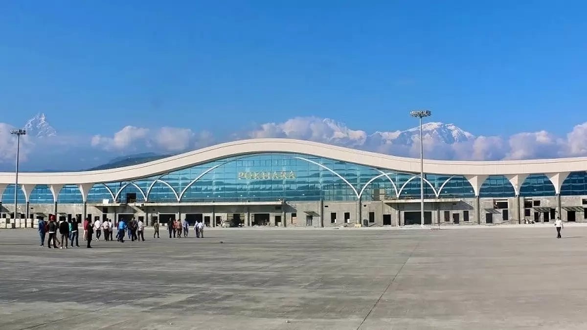 Pokhara Airport in Nepal