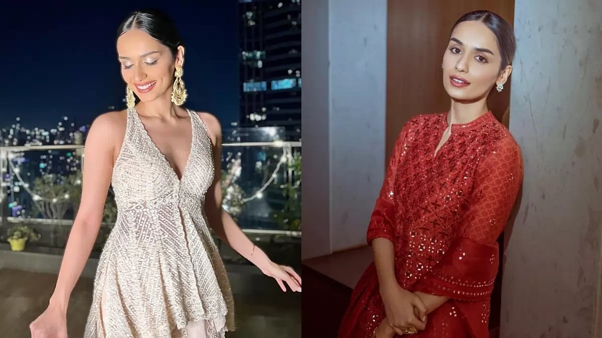 Manushi Chhillar in Indian Wear