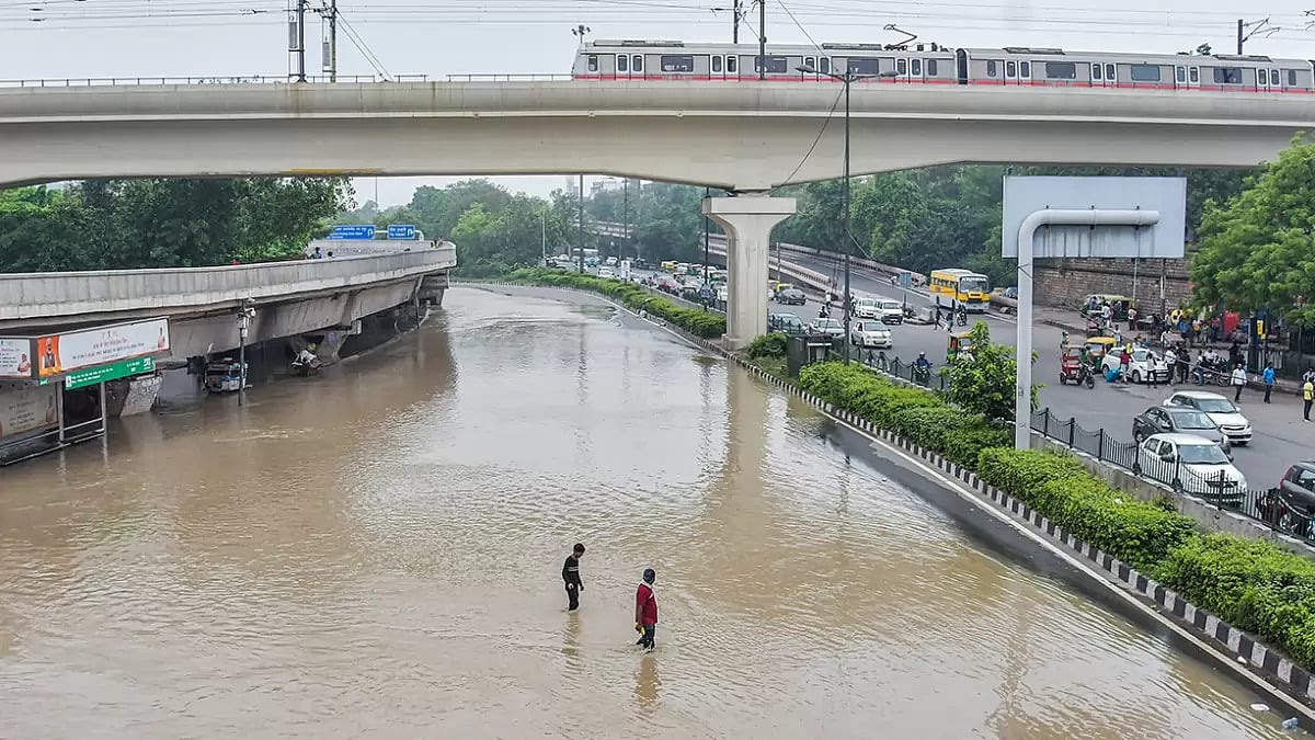 Flood affected locals shifted in Delhi