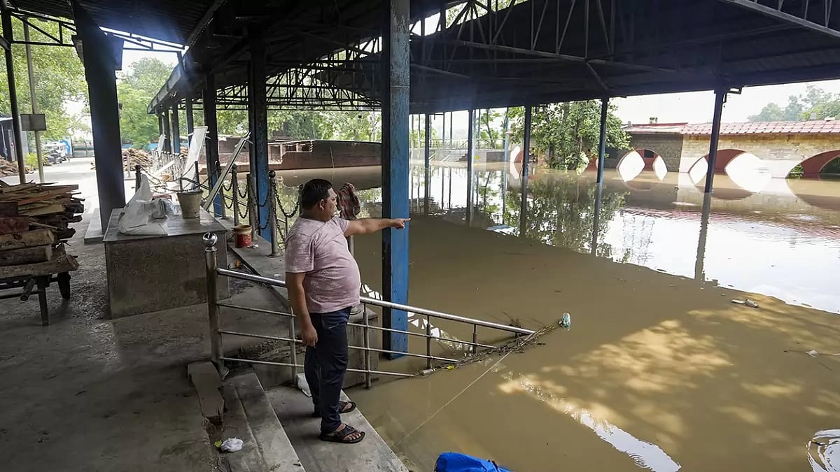 Yamuna floods in Delhi