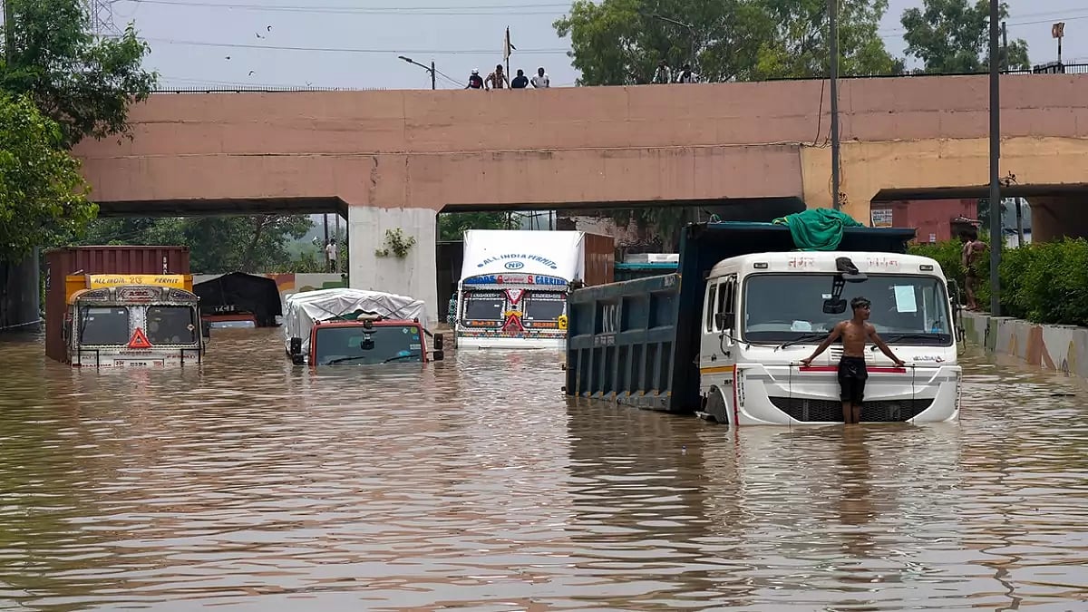 Flooding in Delhi