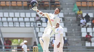 Yashasvi Jaiswal scored a well-made half-century in the second Test.