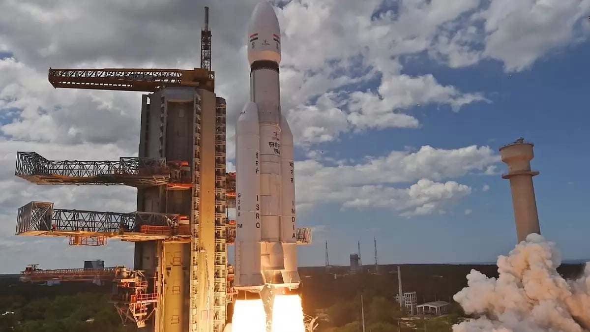 The Chandrayaan-3 had a successful lift-off at 2:35 pm on Friday and began its month-long journey to the Moon.  