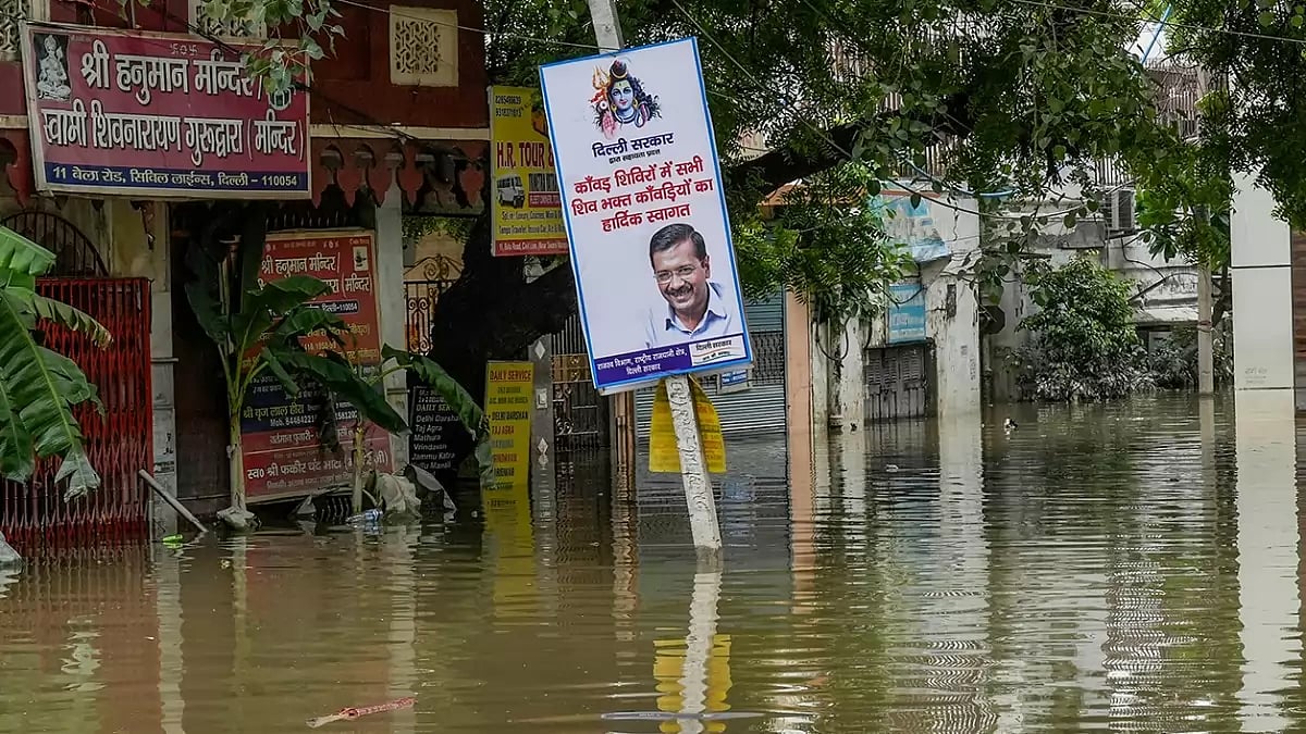 Flooding in Delhi
