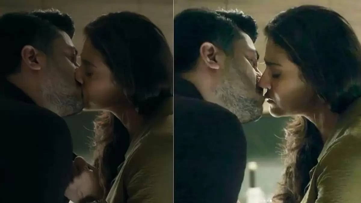 Jisshu Sengupta And Kajol In A Still From 'The Trial'